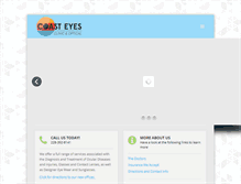 Tablet Screenshot of coasteyes.com